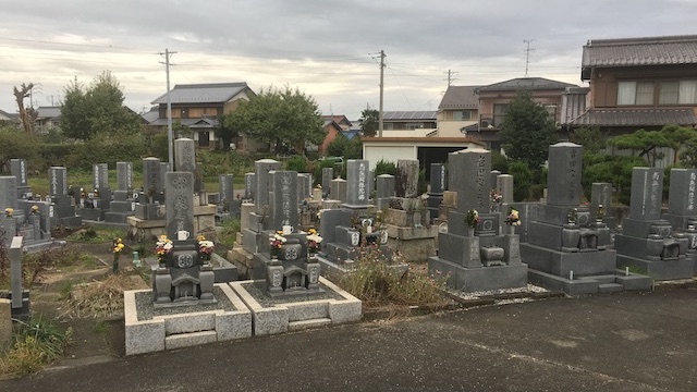 羽島市営　曲利区共同墓地