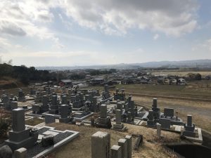 京都府綺田墓地